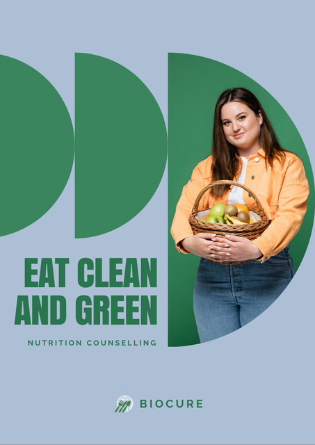 Nutrition Programs and Dietitian Services Flyer A4 Šablona návrhu