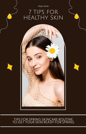 Suggestion Tips for Healthy Skin IGTV Cover Design Template