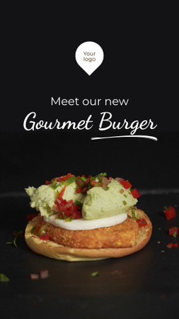Offer of tasty Burger TikTok Video Design Template
