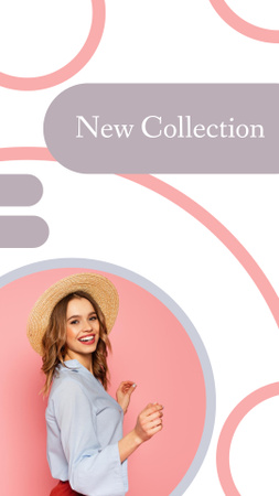 Fashion Sale of New Female Wear  Instagram Story tervezősablon