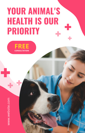 Animal Health Checkup Offer IGTV Cover Design Template