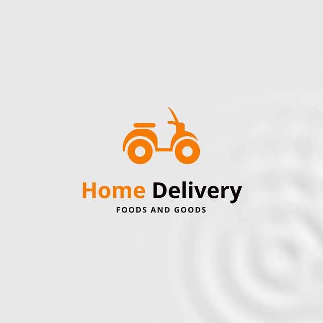 Delivery Services Offer Logo Tasarım Şablonu