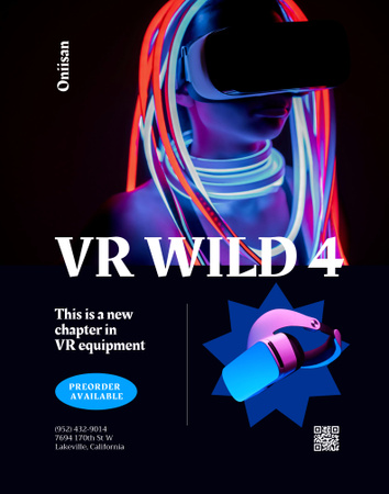 Designvorlage VR Equipment Sale Offer für Poster 22x28in