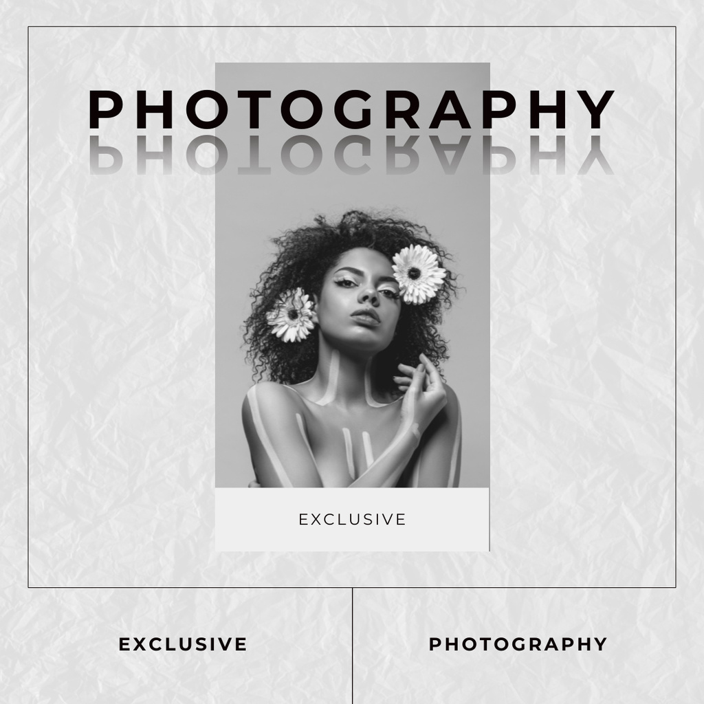 Exclusive Photography Service Offer Instagram Šablona návrhu