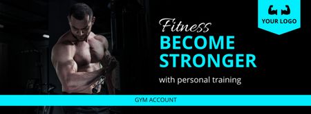 Motivation of doing Fitness Workout Facebook cover Design Template