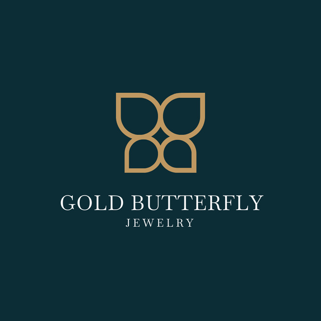 Jewellery Shop Ad Logo Design Template