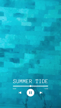 Summer Vacation Offer by Pool TikTok Video – шаблон для дизайну
