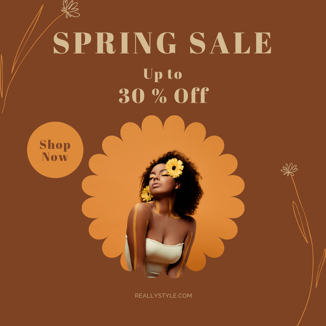 Spring Outfits for Women Instagram Design Template