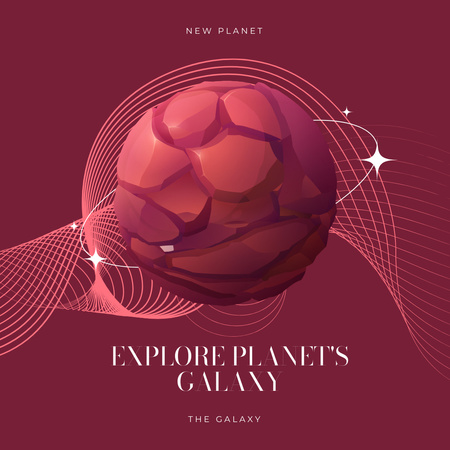 Explore New Planet Instagram Design Template