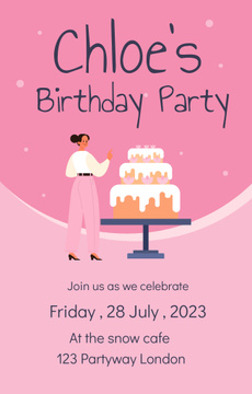 Free Birthday Invitation templates to customize