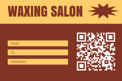 Card to Waxing Salon for Women