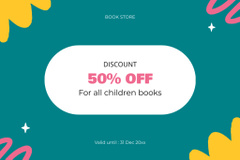 Back to Discount Gift Voucher for All Children's Books