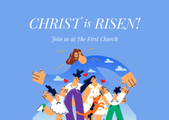 Easter Church Service Announcement