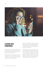 Woman in Glasses Using Smartphone