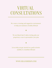 Dietitian Services Offer on Pink