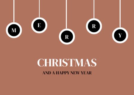 Designvorlage Christmas Holiday Greeting für Card