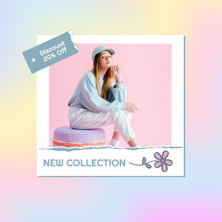 Fashion Collection for Women Instagram Design Template