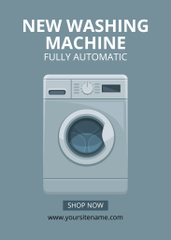 Fully Automatic Washing Machines Sale Grey