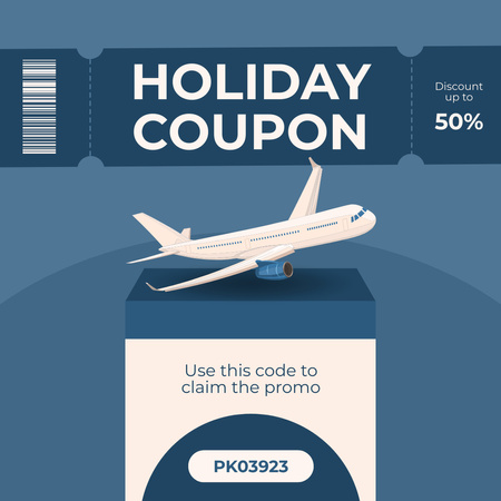 Special Holiday Offer of Travel Tour Instagram AD Design Template