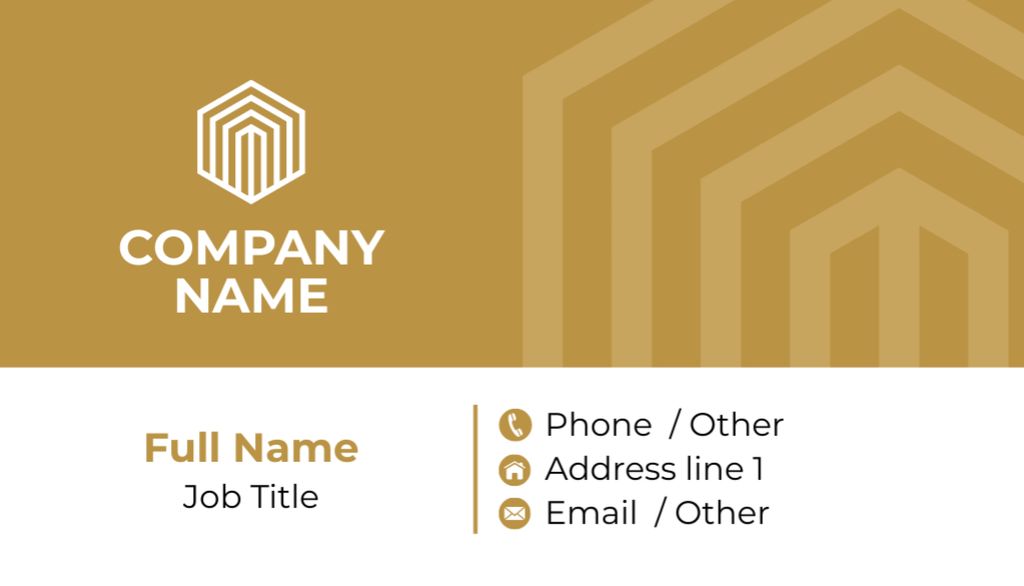 Modèle de visuel Customized Company-Branded Specialist Data Profile - Business Card US