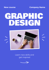 Graphic Design Course Announcement to Learn New Skills