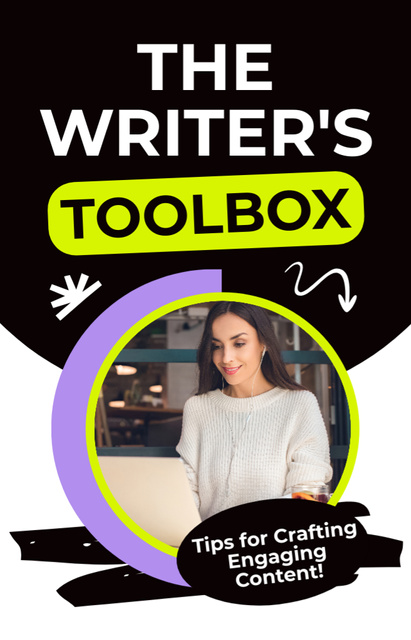 Template di design Tips And Tricks For Perfect Writer IGTV Cover