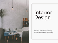 Modern Aesthetic Interior Design Grey