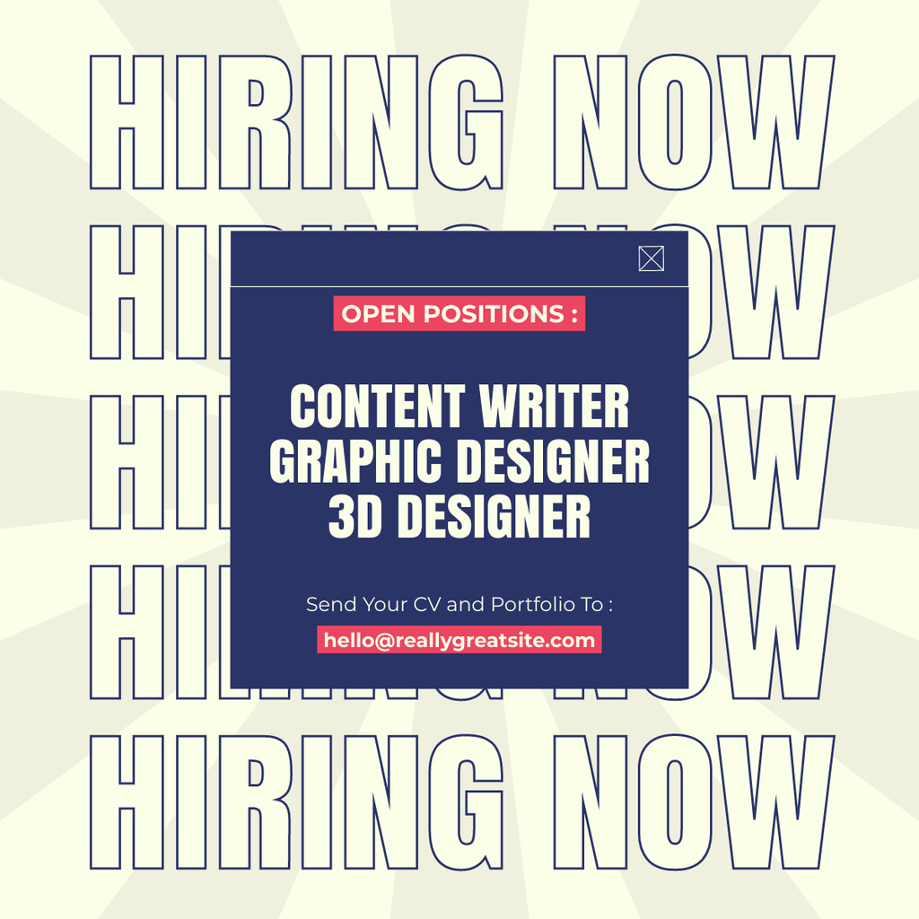 Modèle de visuel Content Writer and Graphic Designer Are Needed for Project - LinkedIn post