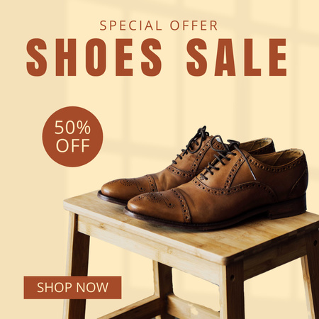 Designvorlage Special Sale Shoes für Instagram