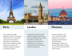 European Vacation Packages with Photo of Attractions