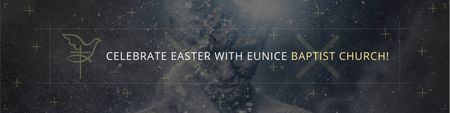 Szablon projektu Easter in Baptist Church Twitter