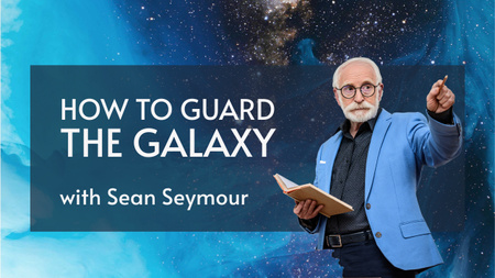 Modèle de visuel Comment protéger la galaxie - Youtube Thumbnail