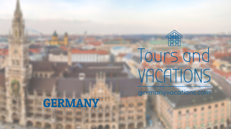 Szablon projektu Tour Invitation Germany Famous Travelling Spots Full HD video