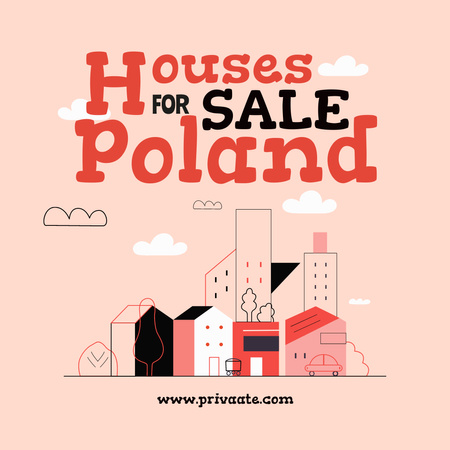 Property Sale Offer Instagram AD tervezősablon