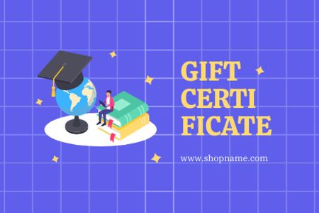 Back to School Special Offer Gift Certificate Design Template