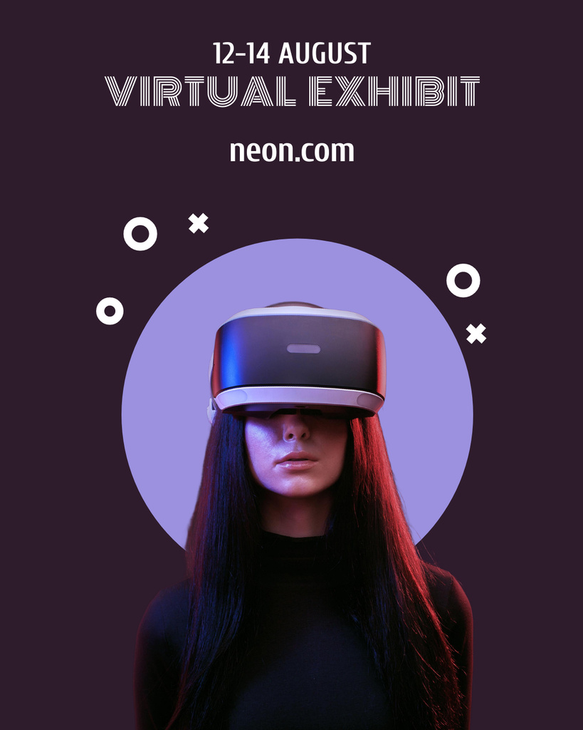 Awesome Virtual Museum Excursions on Offer Poster 16x20in – шаблон для дизайна