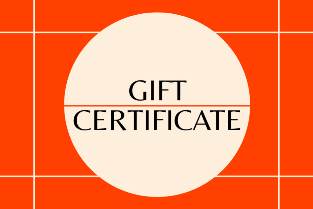 Health Coach Services Offer Gift Certificate Design Template