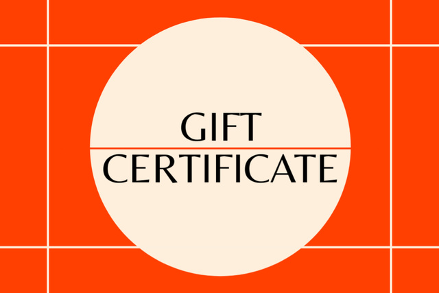 Health Coach Services Offer Gift Certificate Design Template