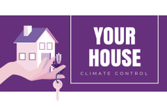 Climate Control Service Purple