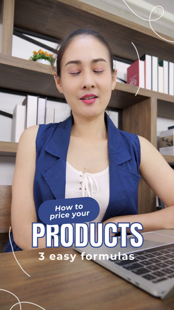 Help In Pricing Products For Small Businesses TikTok Video Šablona návrhu