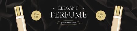 Elegant Fragrance Discount Offer Ebay Store Billboard tervezősablon