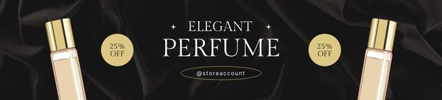 Elegant Fragrance Discount Offer Ebay Store Billboard Modelo de Design