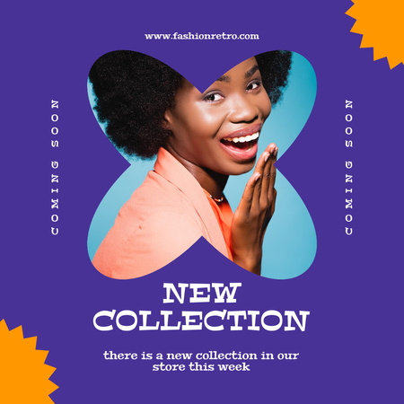 One Week Offer of Fashion New Collection Instagram Design Template