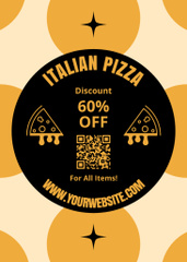 Pizzeria Promo with Free Pizza Delivery