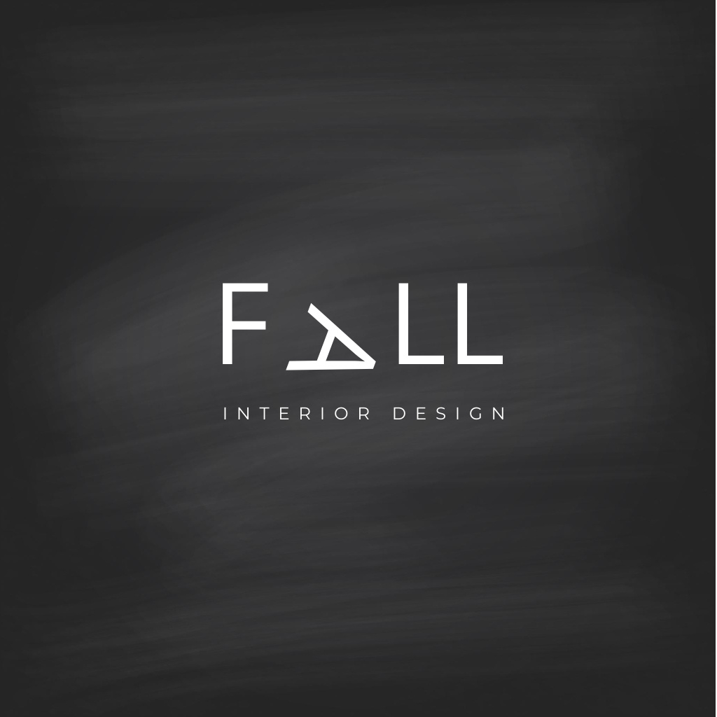 Interior Design Emblem Logoデザインテンプレート