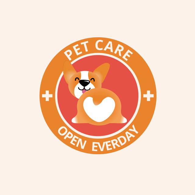 Modèle de visuel Veterinary and Pet Care - Animated Logo