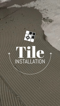 Durable Tile Installation Service Offer TikTok Video Design Template
