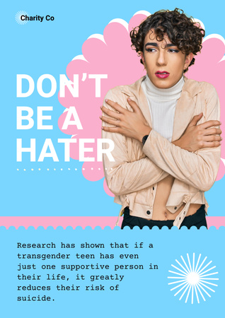 Template di design LGBT Community Invitation Poster