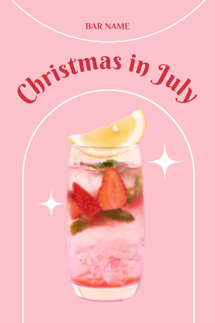 Magical Christmas Festivities in July Flyer 4x6in – шаблон для дизайна