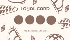 Bakery Beige Illustrated Discount Offer